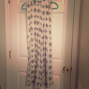 Printed palazzo pants